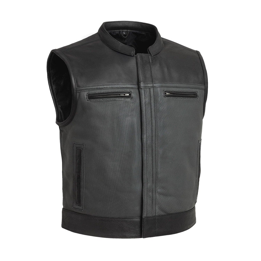 Gotham Hide Perforated Men's Leather Vest