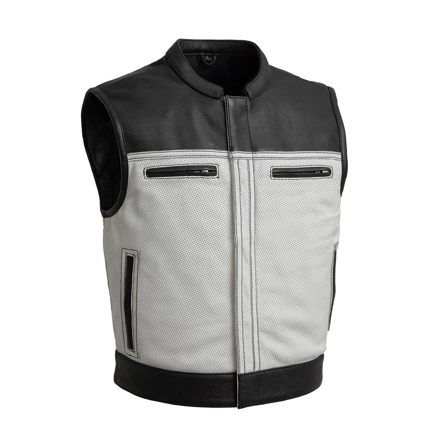 Gotham Hide Perforated Men's Leather Vest