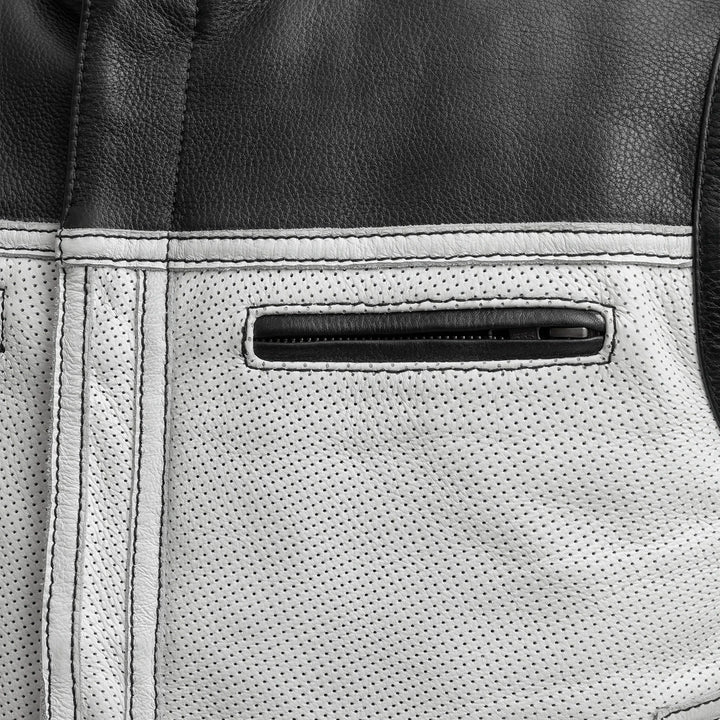 Gotham Hide Perforated Men's Leather Vest