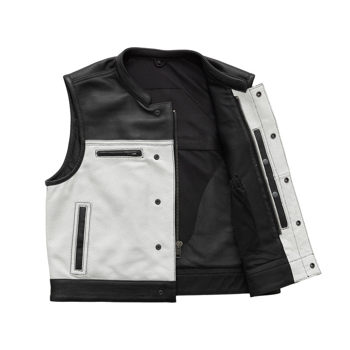 Gotham Hide Perforated Men's Leather Vest