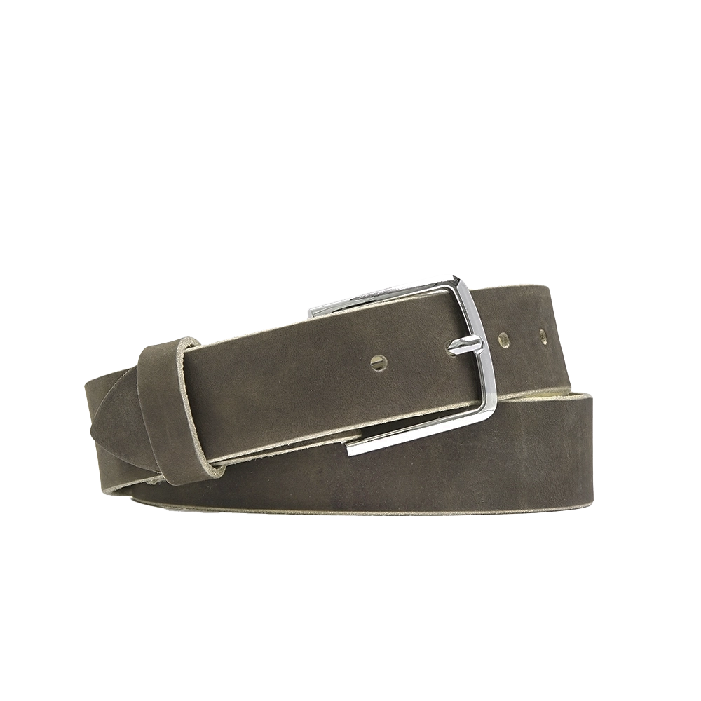 Dark Brown Nubuck Belt