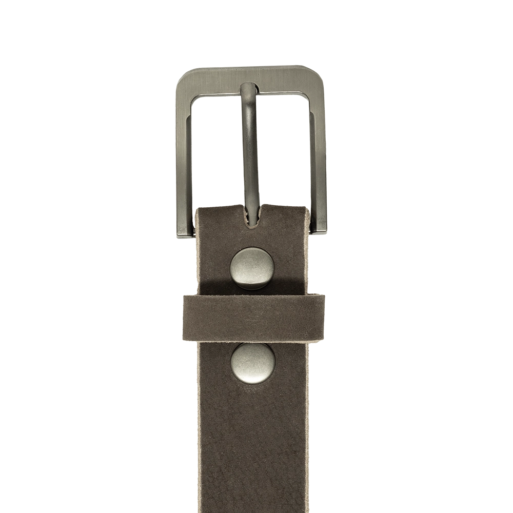 Dark Brown Nubuck Belt