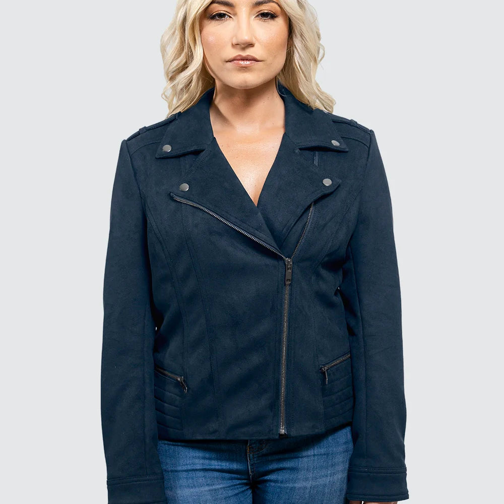 Molly Women's Vegan Faux Leather Jacket