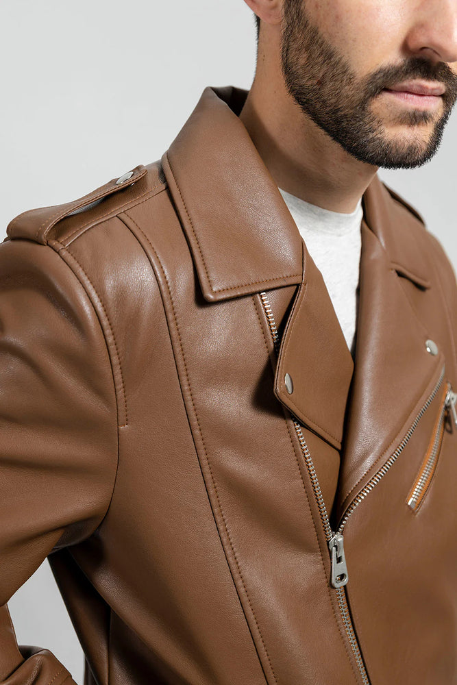 Axis Vegan Faux Leather Jacket