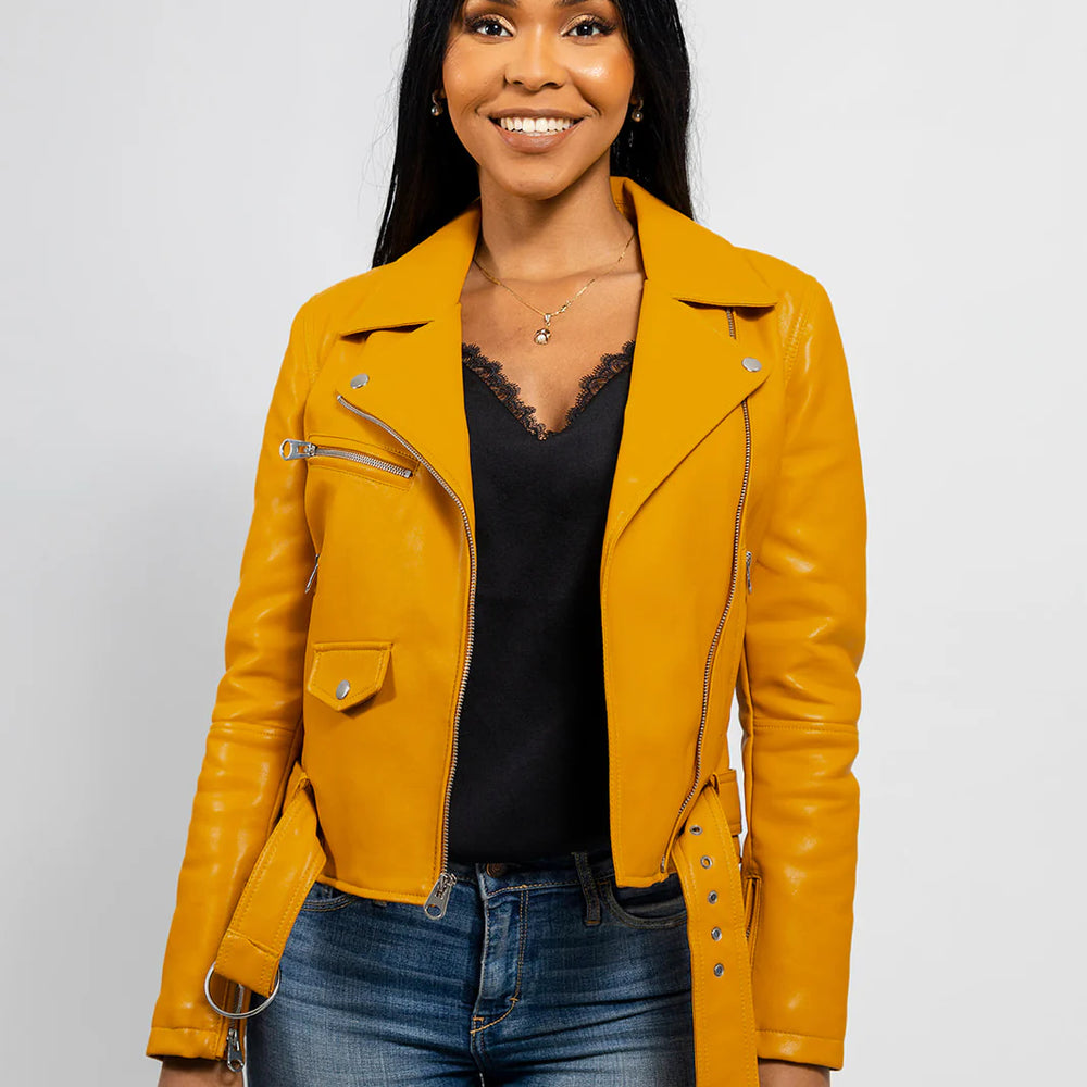 Cruelty Free Women's Vegan Faux Leather Jacket