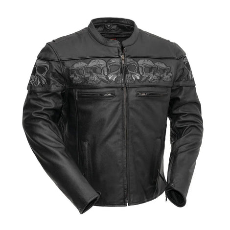 The New Yorker Legacy Men's Leather Motorcycle Jacket