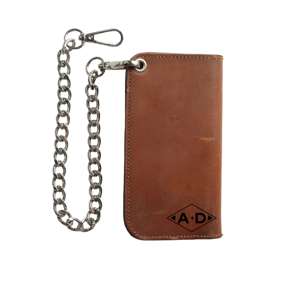 Amber Small Leather Trucker Wallet