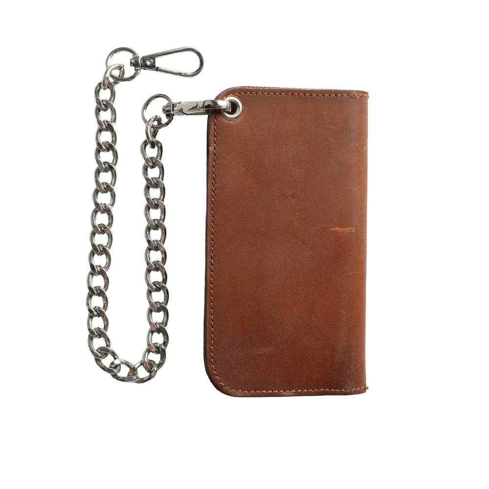 Amber Small Leather Trucker Wallet