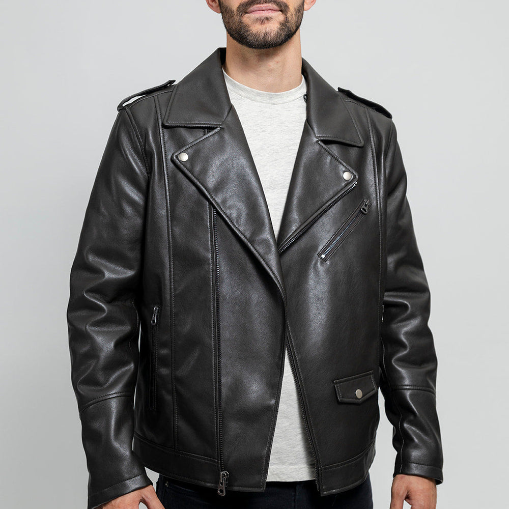 Axis Vegan Faux Leather Jacket