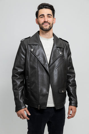 Axis Vegan Faux Leather Jacket