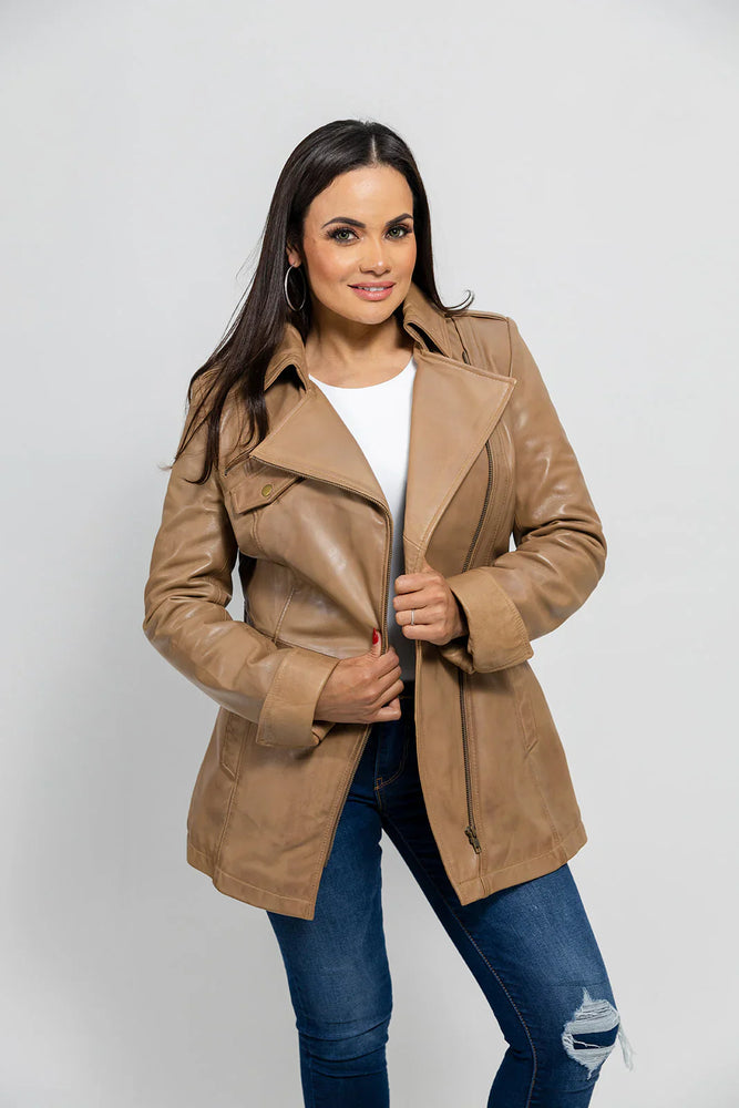 Bryant Breeze Leather Trench Coat