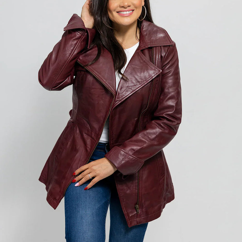 Bryant Breeze Leather Trench Coat