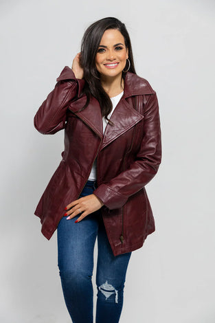 Bryant Breeze Leather Trench Coat