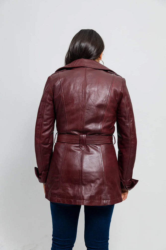 Bryant Breeze Leather Trench Coat