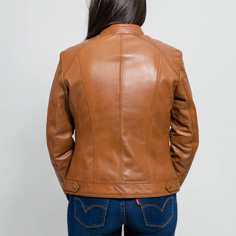 Favorite Women's Fashion Leather Jacket