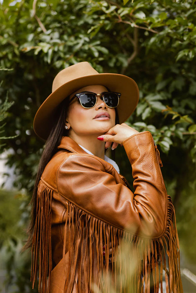 Jetset Rebel Womens Fashion Leather Jacket