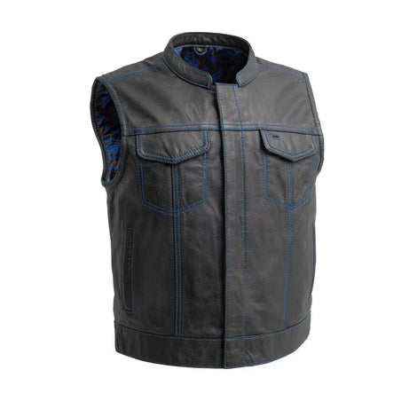 Empire Edge Men's Motorcycle Leather Vest