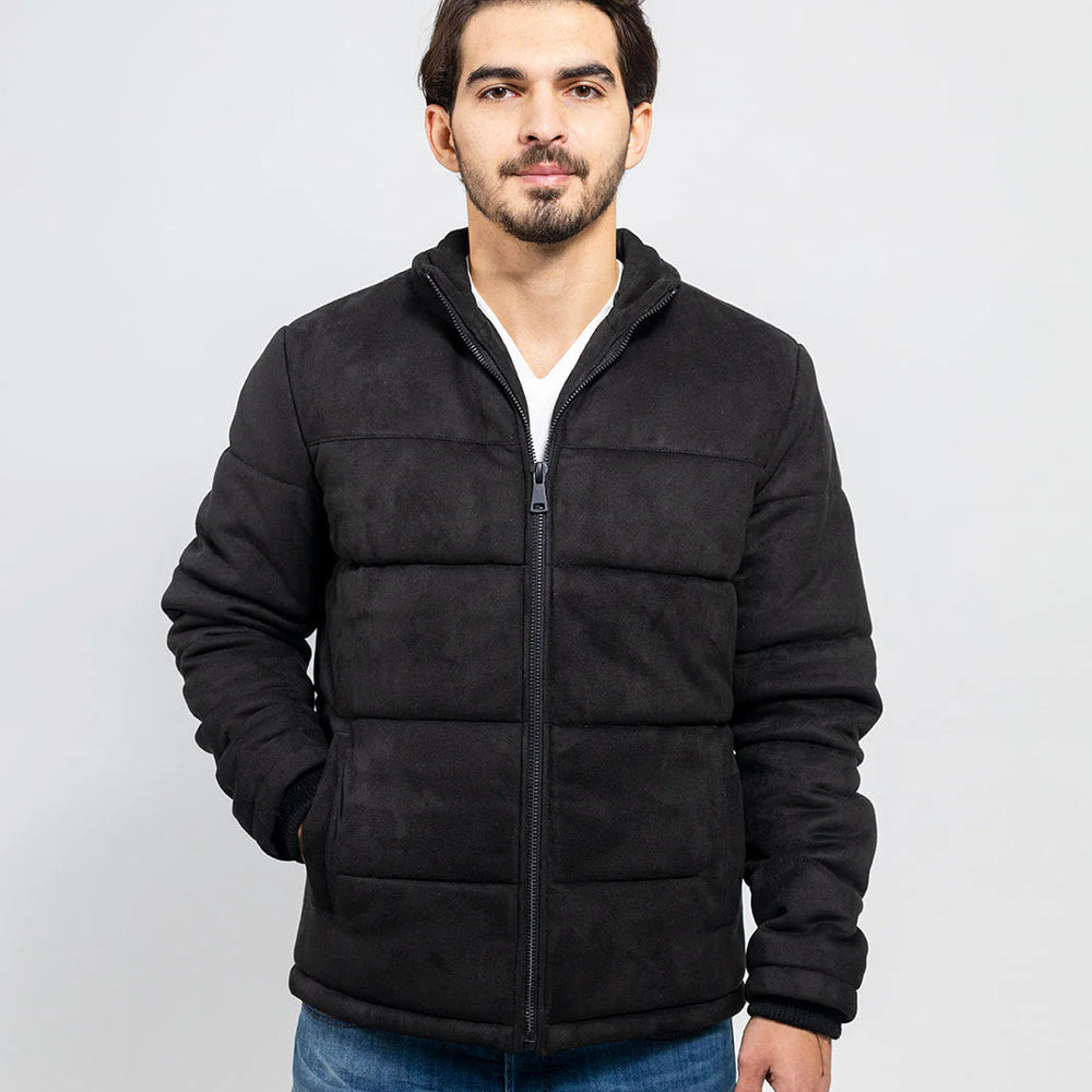 Tribeca Men's Vegan Faux Suede Jacket