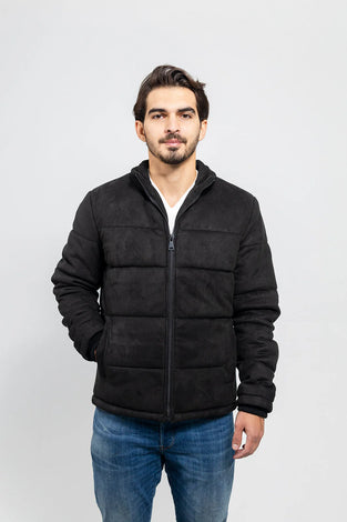 Tribeca Men's Vegan Faux Suede Jacket