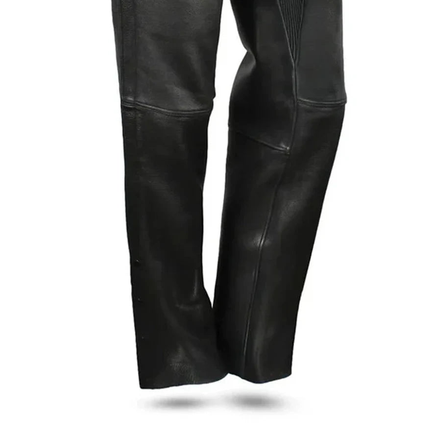 Bully - Unisex Leather Motorcycle Chaps