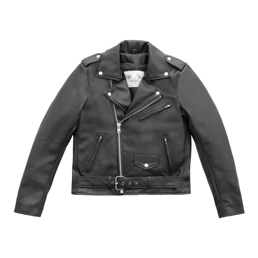 Shockwave Chic Women's Vegan Leather Motorcycle Jacket