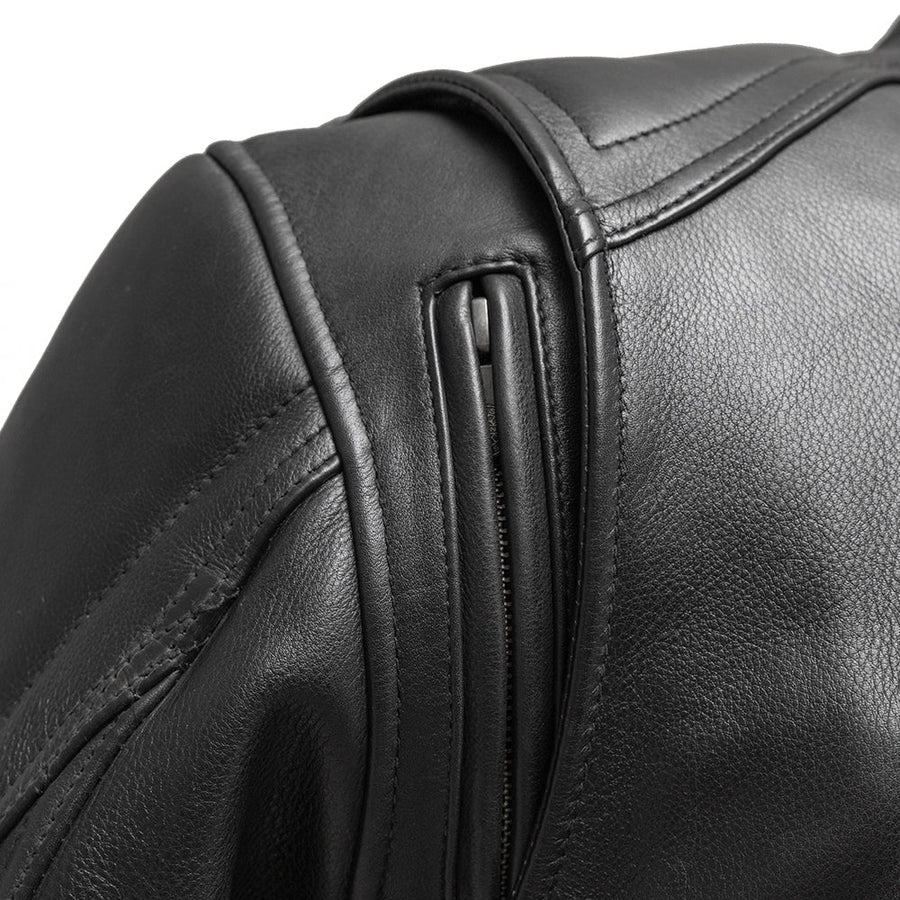 Dust & Drift Men's Leather Motorcycle Jacket