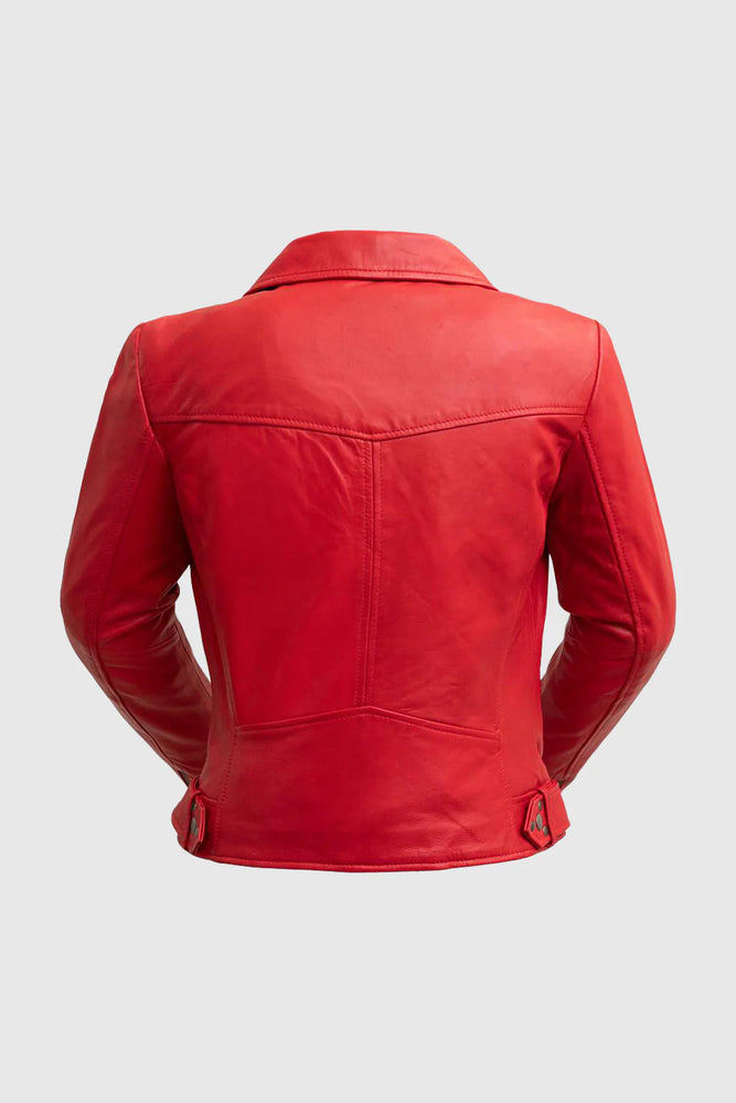 Chloe Womens Fashion Leather Jacket
