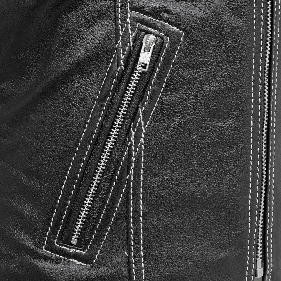 Blush Biker Women's Motorcycle Leather Vest