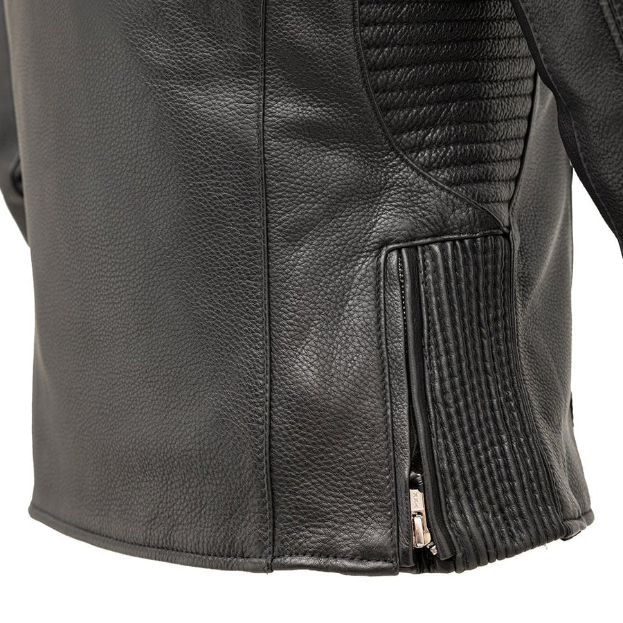 Drift Couture Women's Motorcycle Leather Jacket