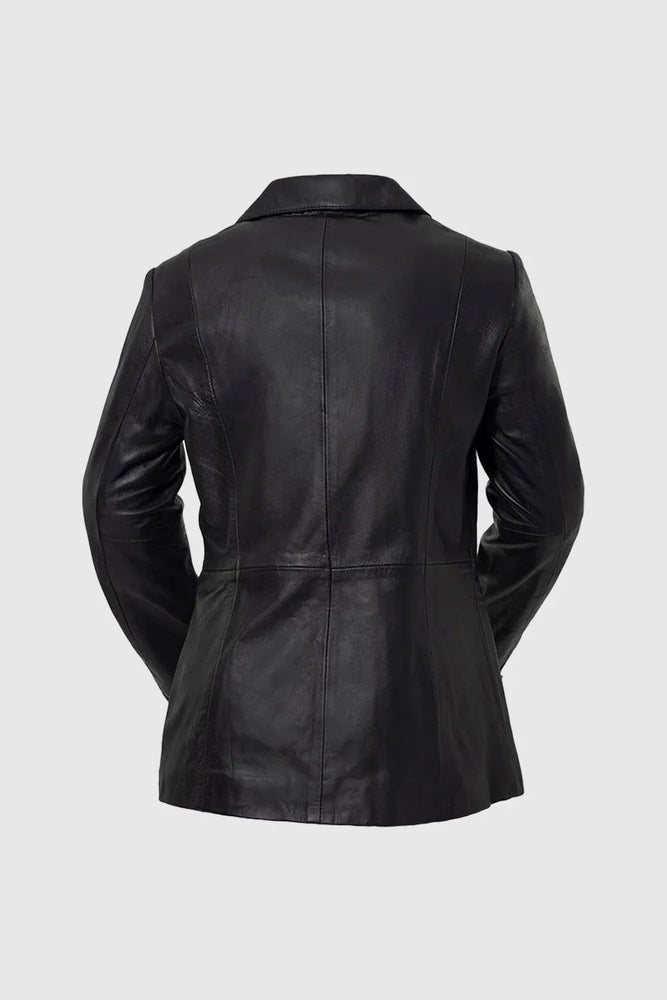 PulsePoint Womens Fashion Leather Jacket