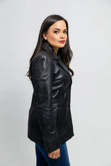 PulsePoint Womens Fashion Leather Jacket