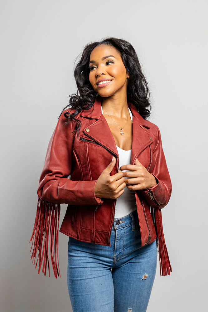 Jetset Rebel Womens Fashion Leather Jacket