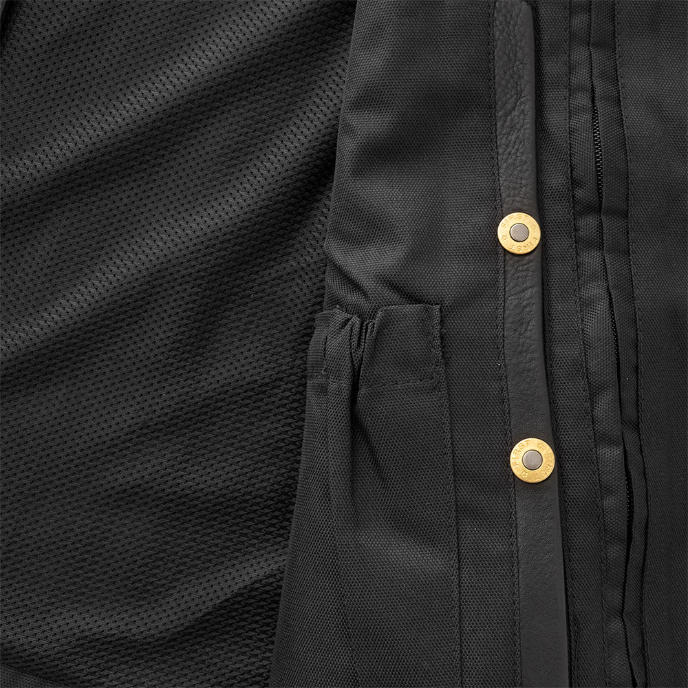 Shadow Reaper Men's Motorcycle Leather Vest