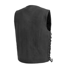 Shadow Reaper Men's Motorcycle Leather Vest