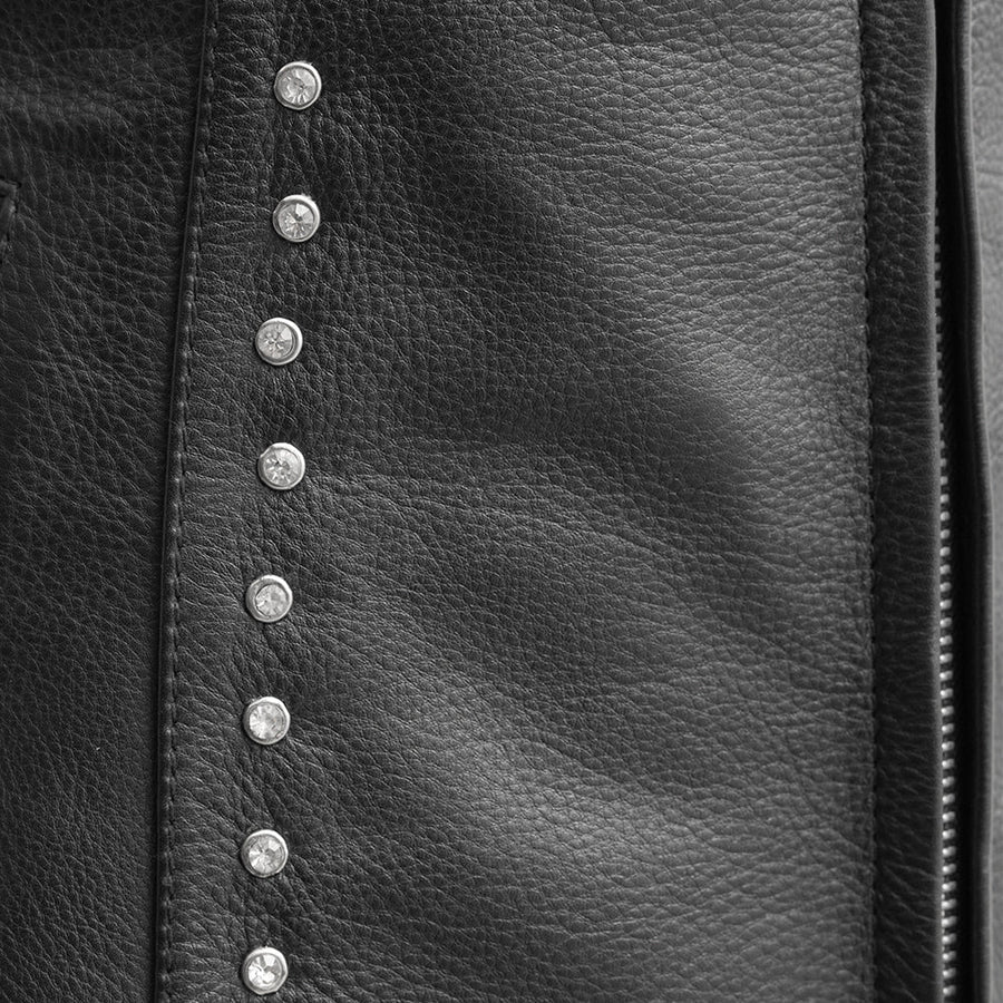 Velvet Rider Women's Motorcycle Leather Vest