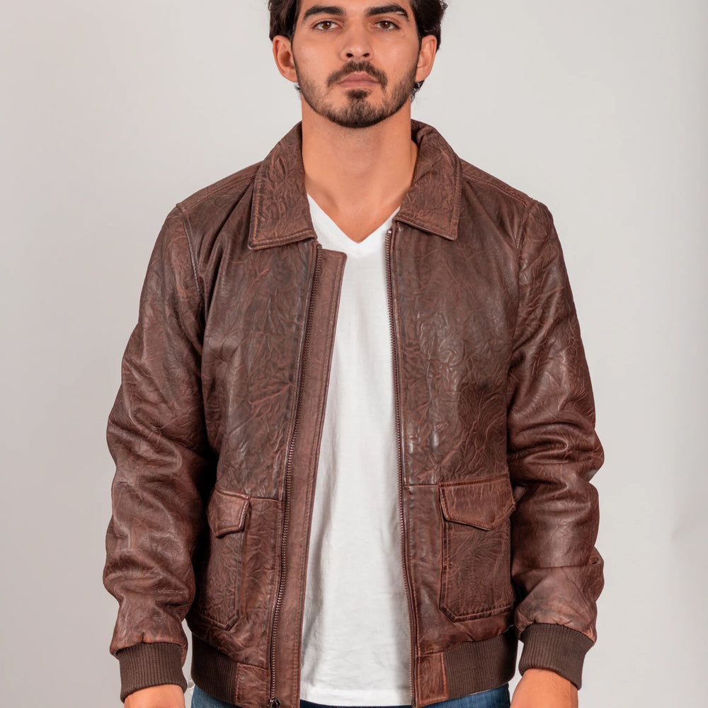SterlingMode Mens Bomber Jacket