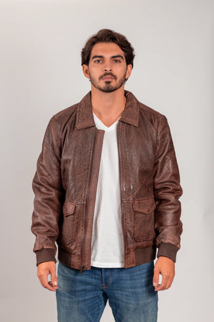 SterlingMode Mens Bomber Jacket