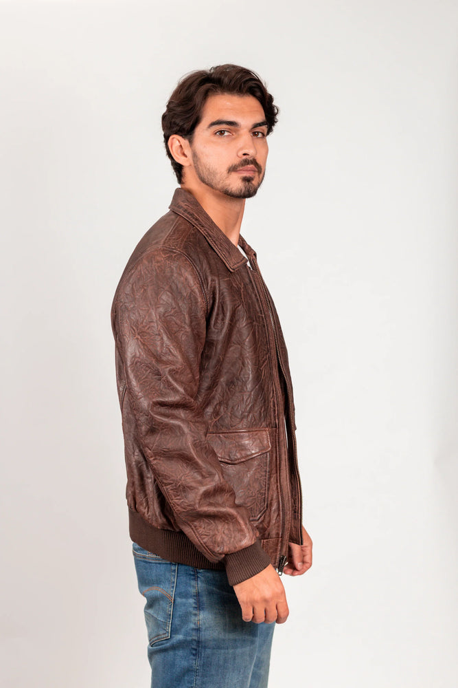 SterlingMode Mens Bomber Jacket