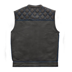 Steele Phantom Men's Motorcycle Leather Vest