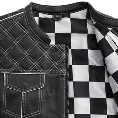 Rogue Rider Vest Men's Motorcycle Leather Vest