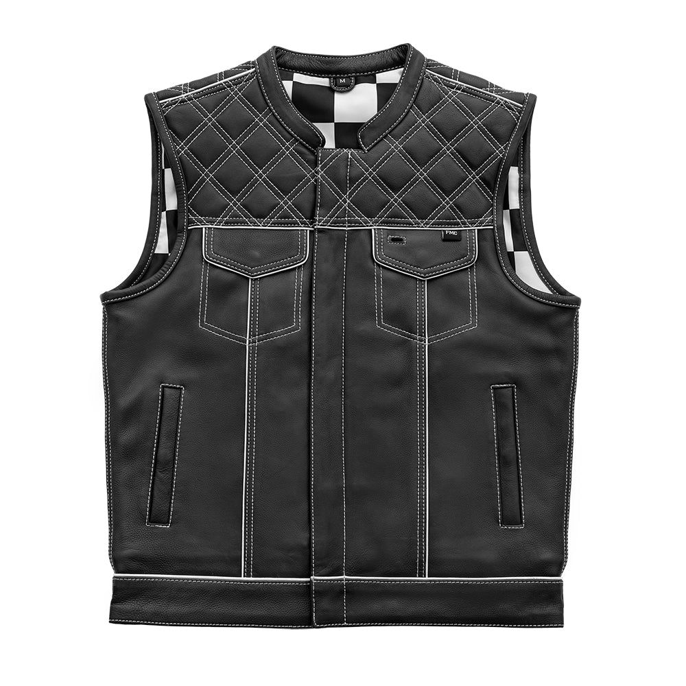 Rogue Rider Vest Men's Motorcycle Leather Vest