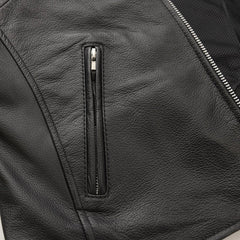 Heatline Hero Women's Motorcycle Leather Jacket