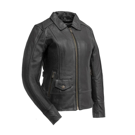 Concrete Femme Women's Motorcycle Leather Jacket