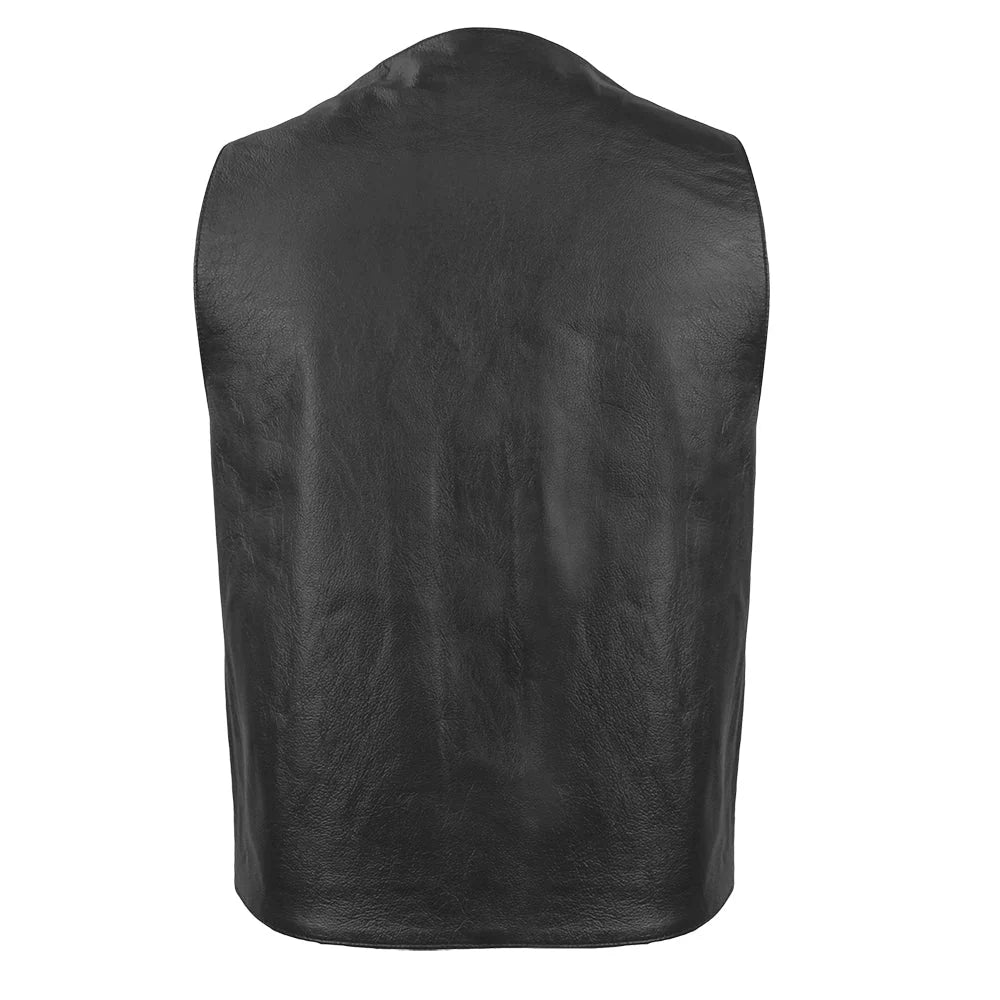 Liberty Moto Men's Motorcycle Leather vest