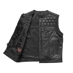 Liberty Luxe Men's Motorcycle Leather Vest