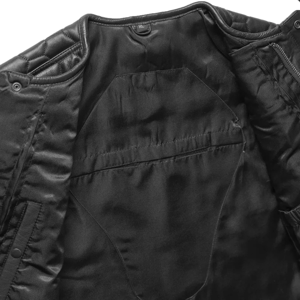 Liberty Luxe Men's Motorcycle Leather Vest