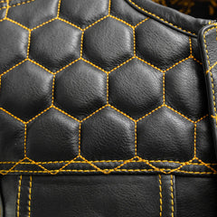 Liberty Luxe Men's Motorcycle Leather Vest