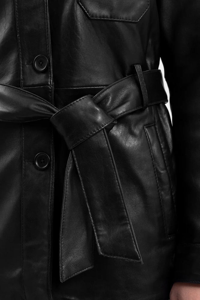 Glamour Gridlock Womens Fashion Leather Jacket