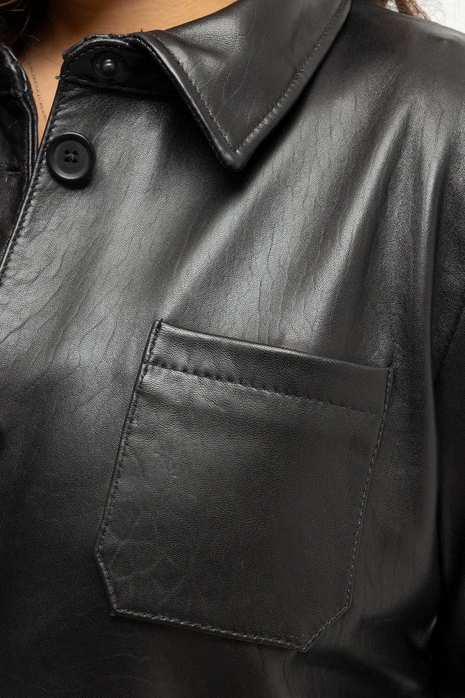 Glamour Gridlock Womens Fashion Leather Jacket