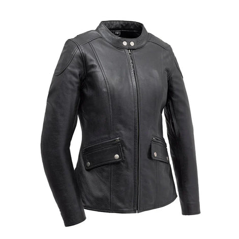 Metro Moto Women's Motorcycle Leather Jacket